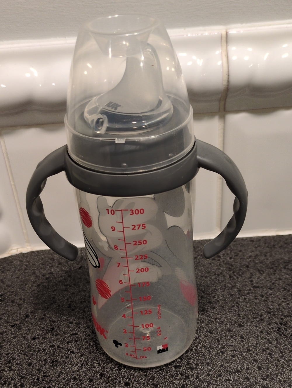 Nuk Baby Sippy Bottle with Handles - Neutral Feeding Bottle